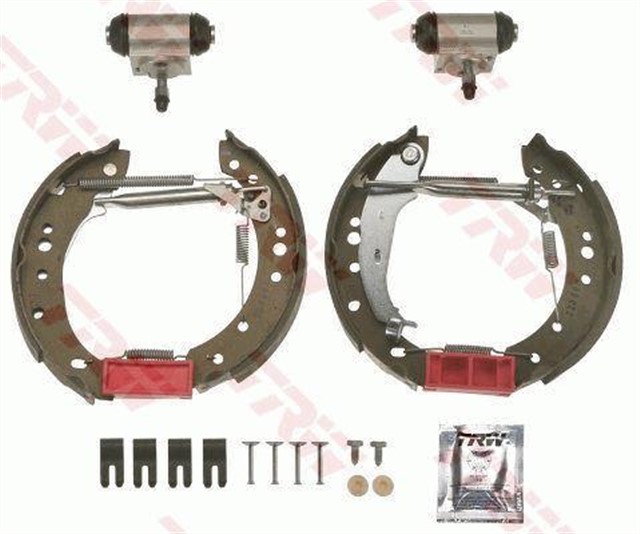 PABUCLU BALATA KITI ARKA AKS MITSUBISHI COLT VI Z3A - Z2A SMART FORFOUR 454 - 