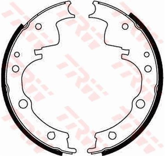 PABUCLU BALATA KITI ARKA AKS ALFA ROMEO AR 8 PLATFORM/CHASSIS 280 - AR 8 VAN 280 IVECO DAILY I PLA TFORM/CHASSIS - DAILY I VAN - DAILY II PLATFORM/CHASSIS - DAILY II VAN - 