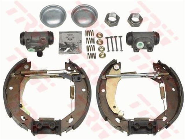 PABUCLU BALATA KITI ARKA AKS PEUGEOT 205 HATCHBACK VAN - 205 HATCHBACK VAN - 205 I 741A/C - 205 I CONVER TIBLE 741B - 20D - 205 II 20A/C - 