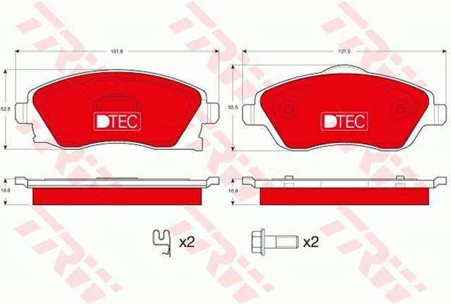 DISK BALATA ON AKS HOLDEN BARINA HATCHBACK XC - COMBO VAN XC - TIGRA XC OPEL COMBO BOX BODY/MPV - CO MBO TOUR - CORSA C CC X01 - CORSA C HATCHBACK VAN X01 - MERIVA A MPV X03 - TIGRA TWINTOP X04 VAUXHAL