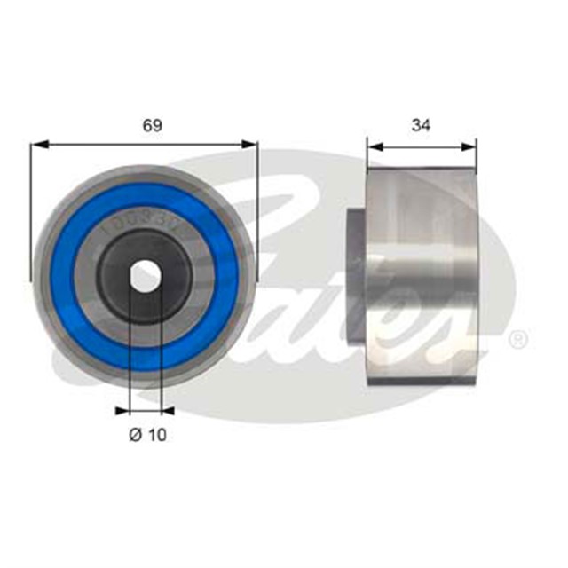 TRIGER AVARA GERGI RULMANI PEUGEOT 407 - 607 - CITROEN C6 - C5 2.7 3.0 HDI