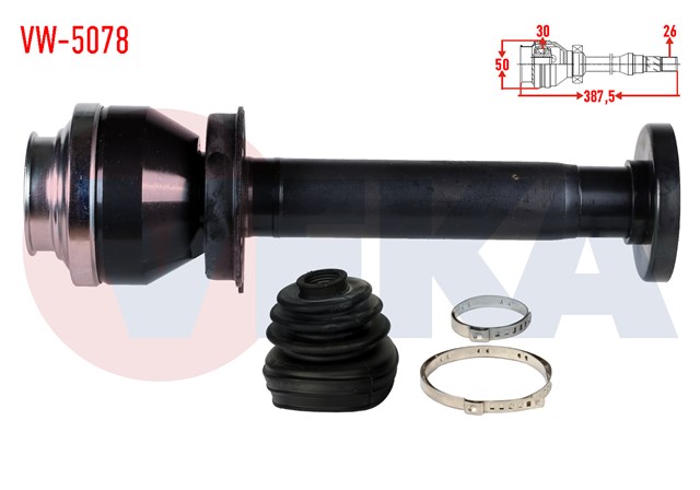 AKS YARIM SAG IC T5 - T6 2.0 140HP