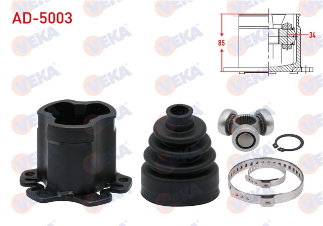 AKS KAFASI IC OTOMATIK A4 CAGA - CAHA 2.0 TDI 08 - 