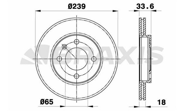 FREN DISKI ON [TAKIM] POLO - CORDOBA - FABIA 94 - 01