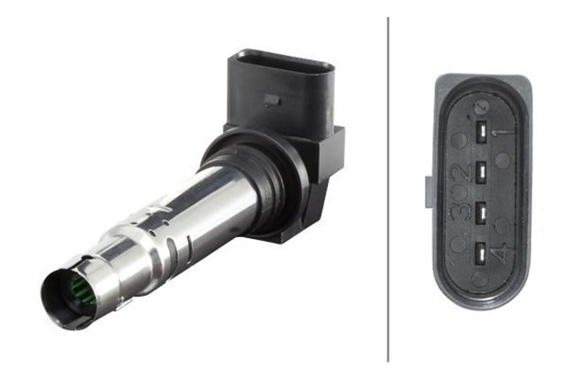 ATESLEME BOBINI [KALEM] POLO - GOLF4 - GOLF5 - BORA - CORDOBA - FABIA BBY - BKY - BBZ - BCB - BMY - BLG - CAXA - CAVA - BAG - BLF - BLP 1.4 16V - 1.4 TSI - 1.6 FSI 99 -  036905715F HELLA oto yedek parça