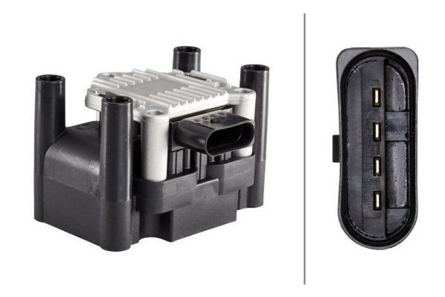 ATESLEME BOBINI GOLF4 - GOLF5 - BORA - JETTA - PASSAT - A3 - TOLEDO AKL - BFQ - BSE - BGU - CBZB 1.6 97 - 10 032905106B HELLA oto yedek parça