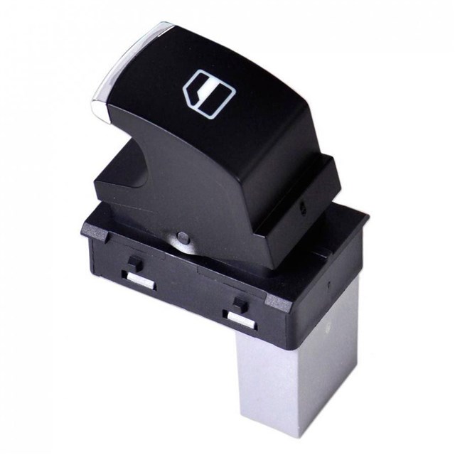 CAM ACMA DUGMESI ON TEKLI KROMLU GOLF5 - GOLF6 - JETTA - CADDY - PASSAT - TIGUAN - AMAROK 04 -  5K0959855 SWB oto yedek parça