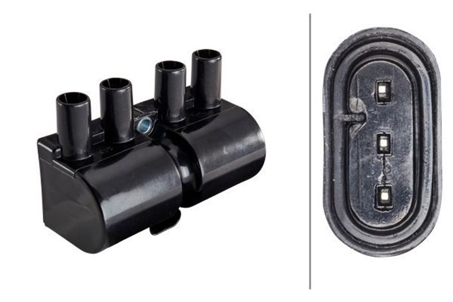ATESLEME BOBINI KALOS - AVEO - CRUZE - SPARK - REZZO - EVANDA - ANTARA 1.4 8V - 16V Z24XE 04 -   HELLA oto yedek parça