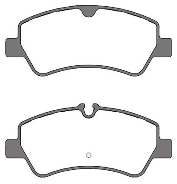 FREN BALATASI ARKA [ARKA TEK TEKER] FISSIZ TRANSIT - CUSTOM - V362 - V363 12 -   MGA oto yedek parça
