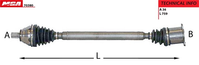 AKS KOMPLE ON SAG OTOMATIK GOLF5 - JETTA - CADDY - PASSAT BLS - BKP - BKD - BKC 1.9 - 2.0 TDI 04 - 10 1K0407272RG MGA oto yedek parça