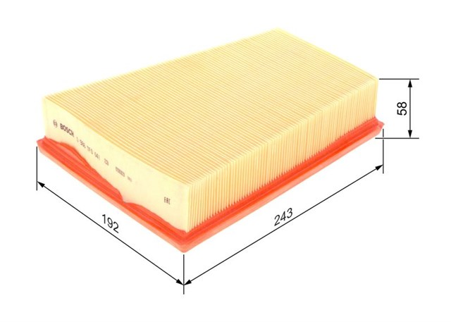 HAVA FILTRESI MEGANE - II - FLUENCE - KANGO - II 1.5 - 1.6 03 -   BOSCH oto yedek parça