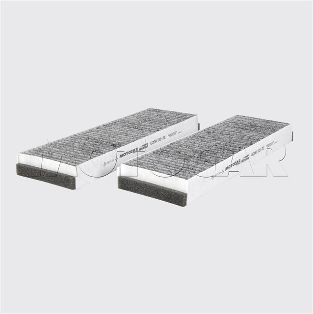 POLEN FILTRESI [KARBONLU] A6 [SET] 05 - 11  MOTOCAR oto yedek parça