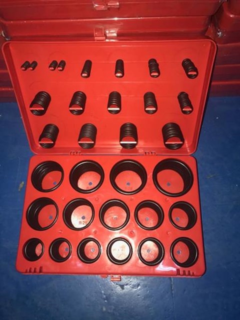 ORING SET KIRMIZI KUTU KALIN