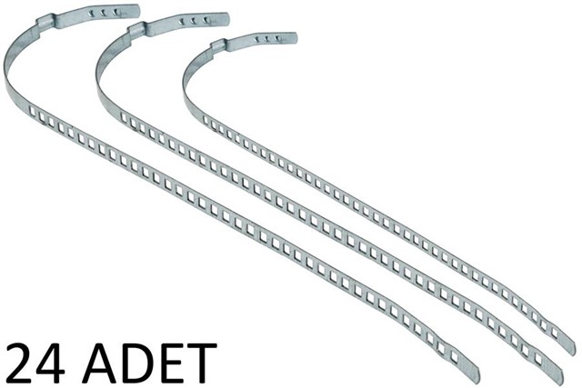 AKS KORUK KELEPCESI UNIVERSAL 9MM UZUN PKT 24 LUK PASLANMAZ GALVENIZLI SAC