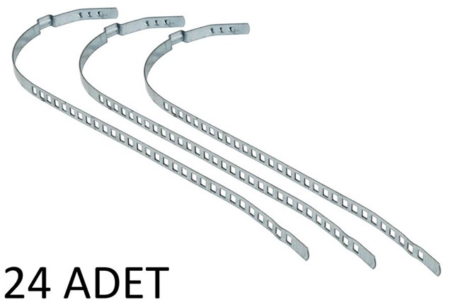 AKS KORUK KELEPCESI UNIVERSAL 7MM KISA PKT 24 LUK PASLANMAZ GALVENIZLI SAC