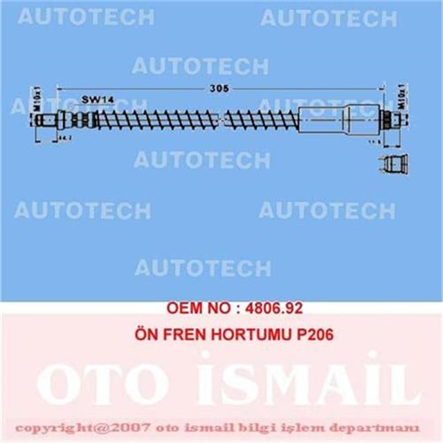 ON FREN HORTUMU P206