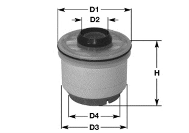 YAKIT FILTRESI TOYOTA HILUX D/CAB COMFORT 08