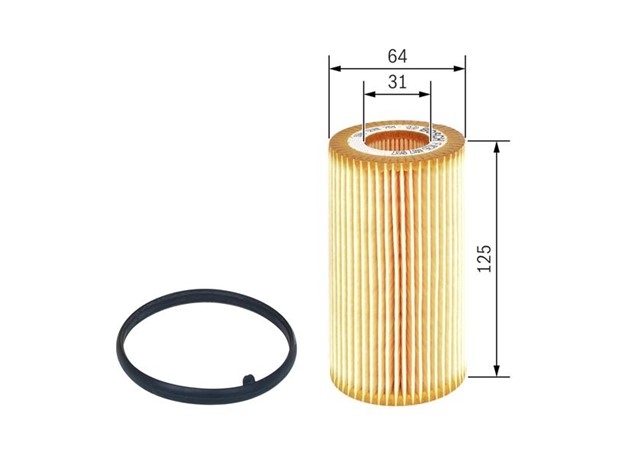 YAG FILTRESI VOLVO C30 - 11 - 13 - V40 12 S40 10 V50 10 S60 10 V60 10 XC60 09 C70 10