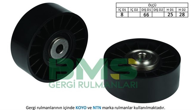 ALTERNATOR GERGI RULMANI GOLF4 - BORA - A3 - TOLEDO 1.9 TDI AGR - ALH - AHF 97 - 04
