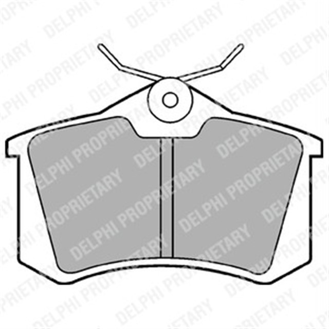 FREN BALATASI ARKA GOLF3 - 4 - 5 - JETTA - PASSAT - A3 - TOLEDO - OCTAVIA - PARTNER - TEPEE - BERLINGO - 308 - 3008 - C2 - C3 - C4 - 307 - MEGANE 98 - 