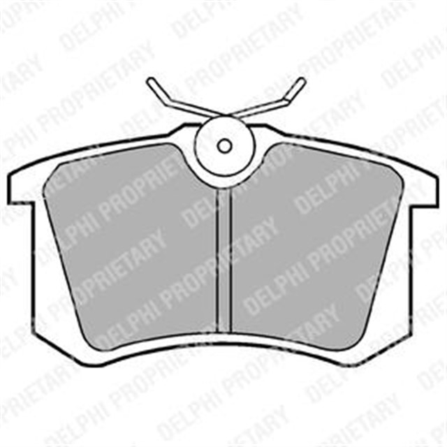 FREN BALATASI ARKA GOLF3 - 4 - 5 - JETTA - PASSAT - A3 - TOLEDO - OCTAVIA - PARTNER - TEPEE - BERLINGO - 308 - 3008 - C2 - C3 - C4 - 307 - MEGANE 98 - 