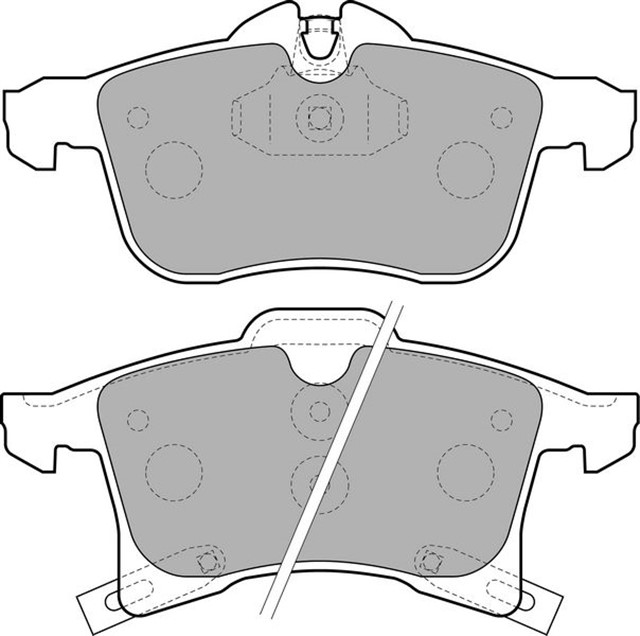 ON BALATA ASTRA H 04 MERIVA 03 ZAFIRA 05 CORSA C D 03 COMBO 04