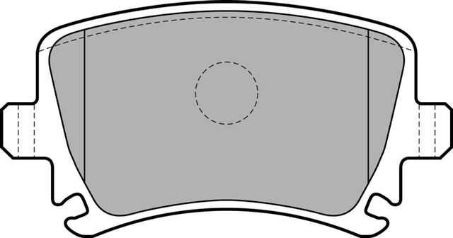 FREN BALATASI ARKA CADDY - PASSAT - GOLF - JETTA - A3 - A4 - A6 - LEON - TIGUAN - Q3 04 - 