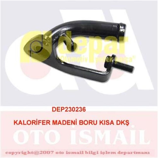 KALORIFER MADENI BORU KISA DKS