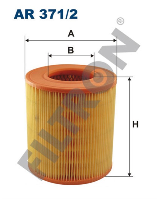 HAVA FILTRESI YUVARLAK A4 - A6 BLB - BRE - CAHA 2.0 TDI 05 - 11