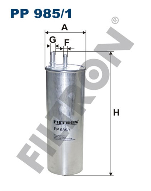 YAKIT FILTRESI [DIZEL] [2 CIKISLI] T5 - T6 AXD - CAAA - CAAB - CAAC 2.0 - 2.5 TDI 04 - 