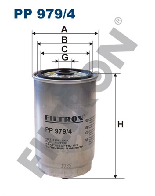 YAKIT FILTRESI ACCENT - GETZ - I30 - SANTE FE - SONATO V - SORENTO 1.5 - 2.0 - 2.2 - 2.5 CRDI