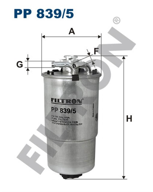 YAKIT FILTRESI [DIZEL] POLO - CORDOBA - FABIA AMF 1.4 TDI 01 - 04