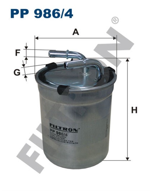 YAKIT FILTRESI [DIZEL] POLO - CORDOBA - FABIA - A1 CFWA - CUSA - CUSB - CUTA 1.2 - 1.4 TDI 2010 - 