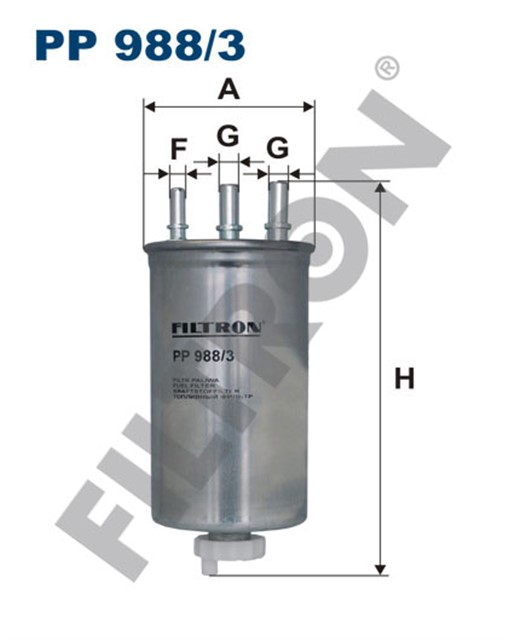 YAKIT FILTRESI LOGAN 01 06 SANDERO 08 DUSTER 10 CLIO SYMBOL II 05 1.5DCI K9K