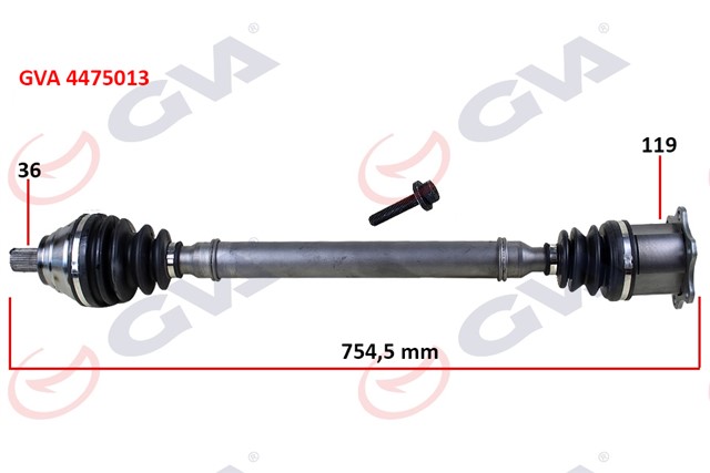 AKS KOMPLE ON SAG OTOMATIK GOLF5 - JETTA - CADDY - PASSAT BLS - BKP - BKD - BKC 1.9 - 2.0 TDI 04 - 10