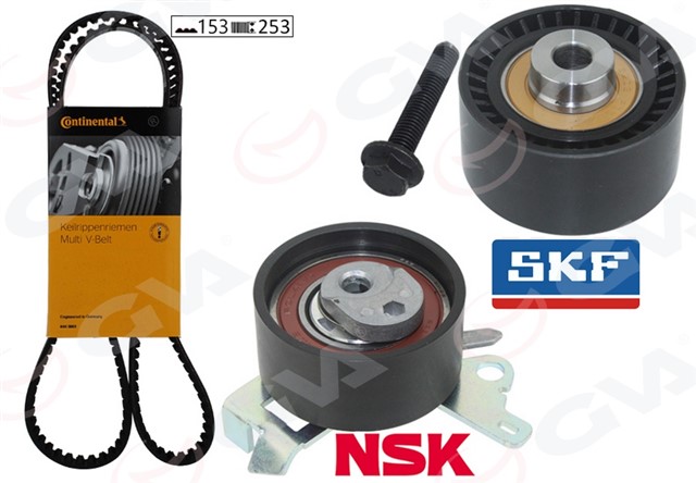EKSANTRIK GERGI KITI 153X254 P206 - 307 - 406 - 407 - 807 - C4 - C5 - C8 - JUMPY - XSARA 1.8 16V - 2.0 16V K015528XS