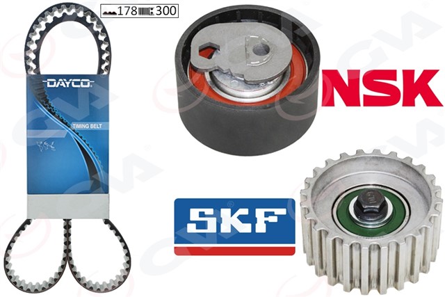 EKSANTRIK GERGI KITI 178X300 DUCATO 2.3D - JTD 06 DAILY II - III 02 F1AE0481C DAYCO KAYIS