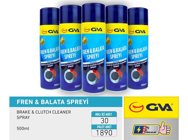FREN BALATA TEMIZLEYICISI [BALATA SPREYI] 500ML - KOLI ADET 30