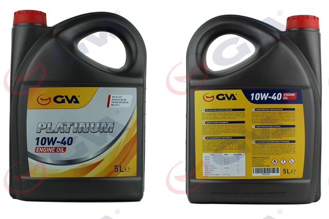 MOTOR YAGI 10W40 5 LT PLATINUM YARI SENTETIK API SL/CF
