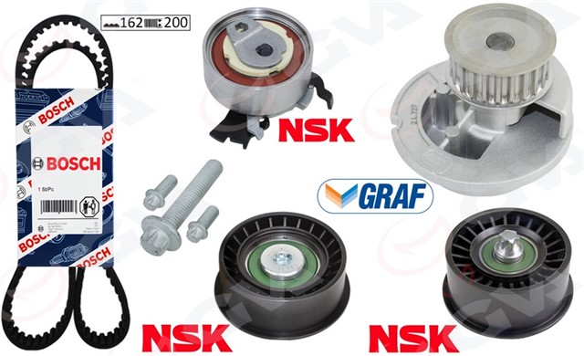 TRIGER SETI+DEVIRDAIM ASTRA G - CORSA C - MERIVA A - VECTRA C - ZAFIRA A Z14XE - Z16XE 01 - 04