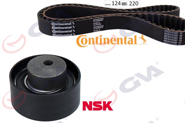 EKSANTRIK GERGI KITI 124X220 BRAVA 1.2 16V - BRAVO I - II 1.2 - 1.4 - DOBLO 1.4 - LINEA 1.2 - MARE - PALIO 1.2 K015503XS