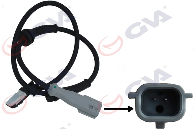 ABS SENSORU ARKA SOL KANGOO 10 - 1.5DCI - CITAN 12 - 1.5CDI