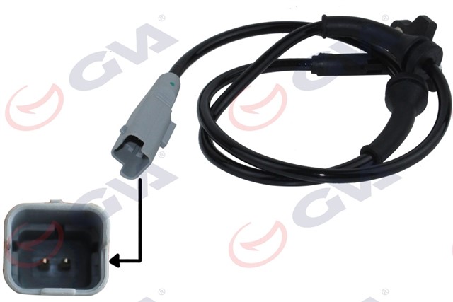 ABS SENSORU ON PARTNER - BERLINGO 1.6HDI 08 - 