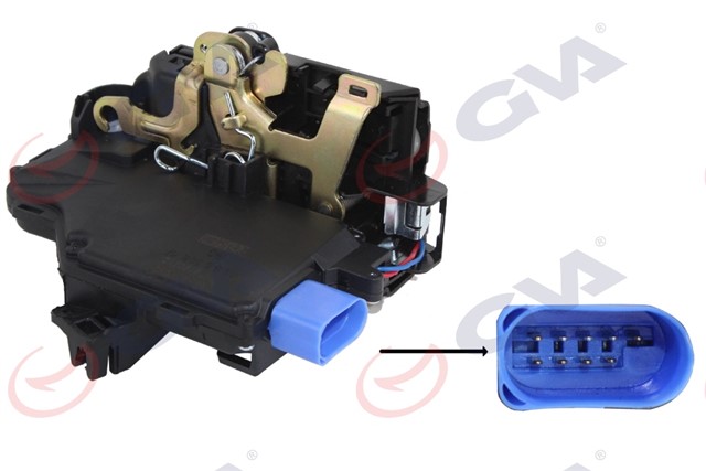 KAPI KILIT MEKANIZMASI ON SOL CADDY 09 - 11/GOLF5 07 - 12/JETTA 06 - 10/OCT 04 - 13/TOLEDO 05 - 09