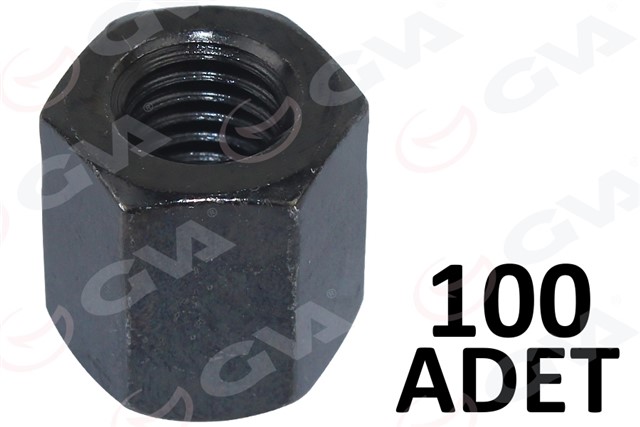 EGZOZ SOMUNU CELIK SIYAH M131 D.K.S.