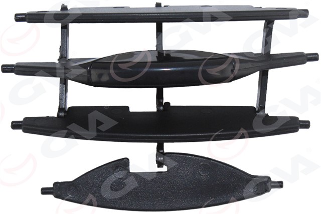 KALORIFER HAVALANDIRMA MUZULU IZGARA ON PERDESI ORTASI SIYAH CORSA D