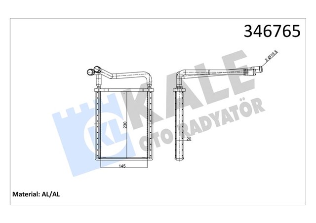 KALORIFER RADYATORU ACCENT ERA 06