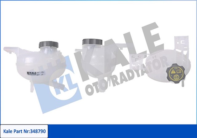 GENLESME KAVANOZU KAPAKLI RADYATOR EK SU DEPOSU FIAT EGEA 1.4 1.6 BENZINLI