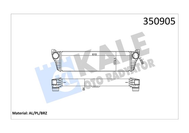 TURBOSARJ RADYATORU MERCEDES VITO W639 03