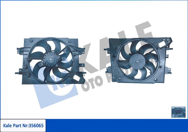 FAN MOTORU DACIA DUSTER 1.0 LPG 1.0 - 1.2 - 1.3 TCE 1.5 DCI 1.6 SCE - 16V 11 - 18